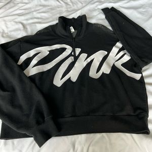 Victoria's Secret Pink cropped sweatshirt